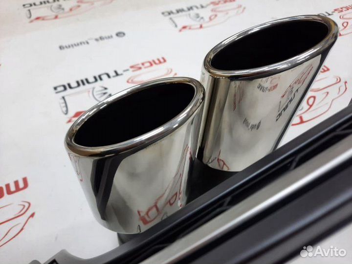 Диффузор с насадками на A7 в стиле S7 2014-2017