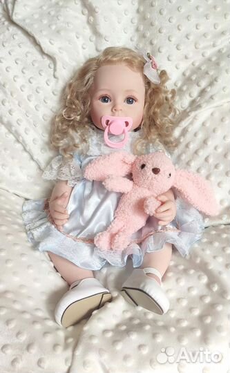 Кукла реборн, reborn 50 см,можно купать