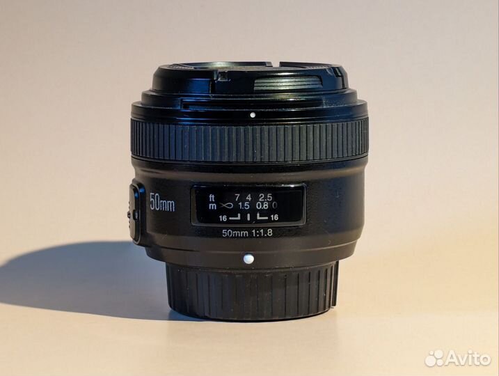 Объектив Yongnuo 50mm f1.8 для Nikon