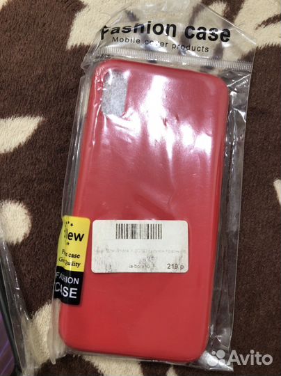 Чехлы новые на iPhone X/XS