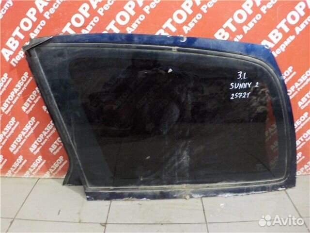 Стекло кузова заднее левое Nissan Sunny traveller