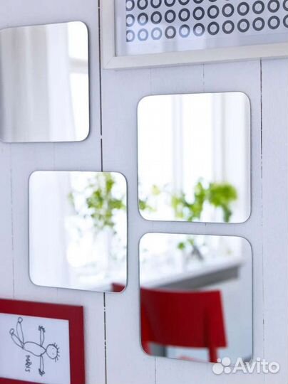 Зеркало IKEA декоративное 20х20см