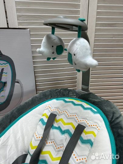 Шезлонг качалка для новорожденных