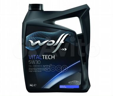 Масло 5W30 vitaltech 4л 5W30 Wolf