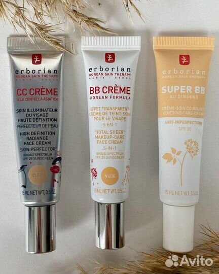Erborian cc, bb крем новый
