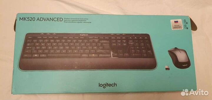 Комплект клавиатура + мышь Logitech MK520