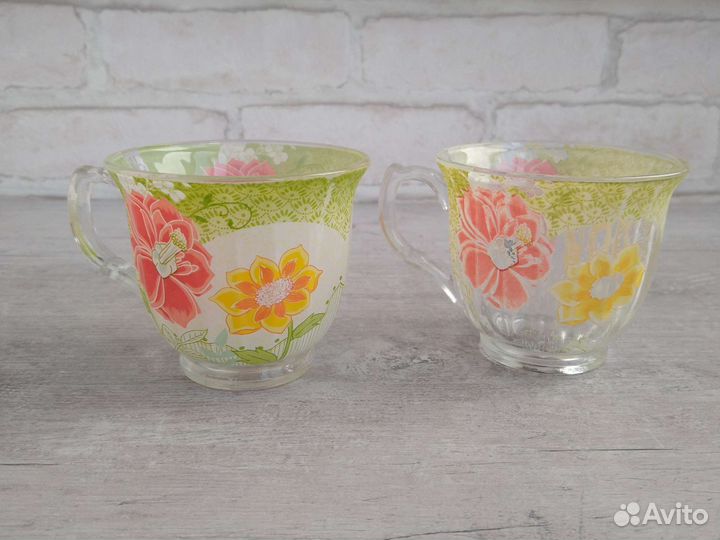 Посуда: чайные чашки, кружки стекло, керамика