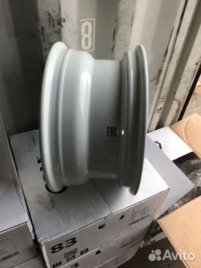 Диски белые для УАЗ, Нивы. Сталь