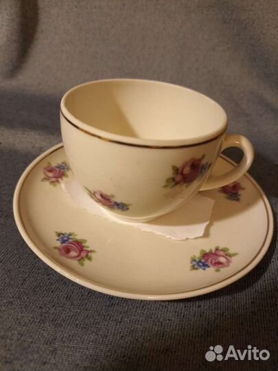 Чайно-кофейная пара Песочное 1963 год