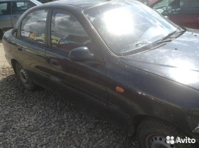 Дверь задняя правая шевроле ланос lanos