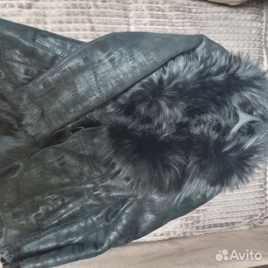 Дубленка женская 48 50 бу