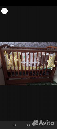 Бортики в детскую кроватку