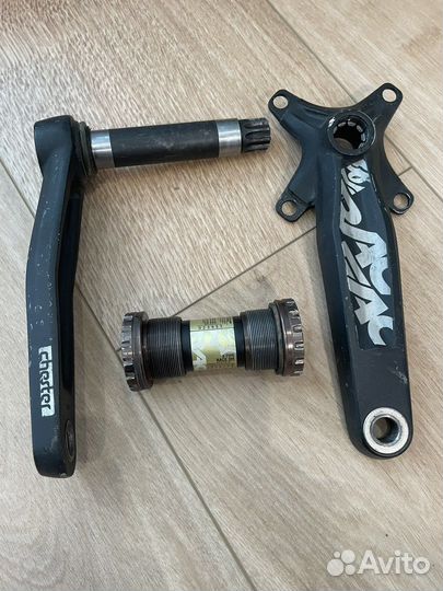 Тормоза, шатуны, покрышки, штырь, педали