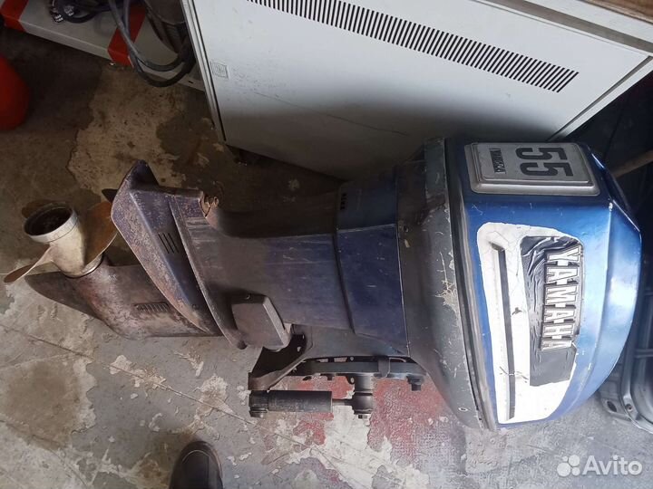 Лодочный мотор Yamaha 55 2T в разбор