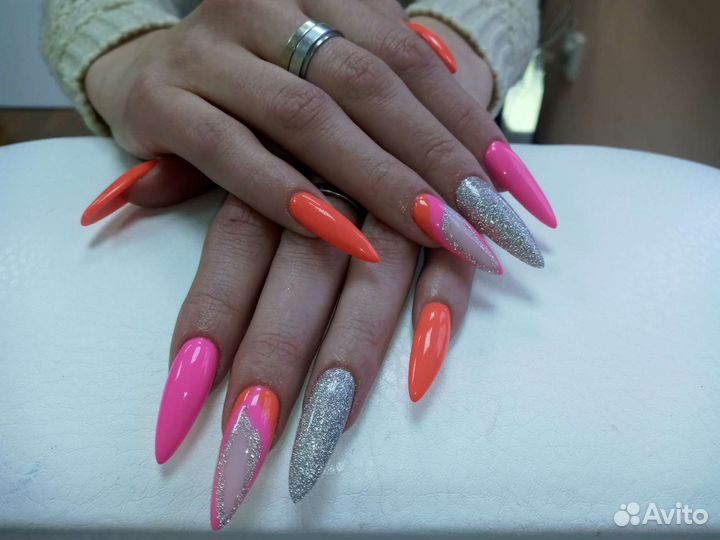 Маникюр, педикюр, наращивание