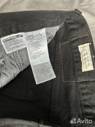 Джинсы levis 501 W28 L32 оригинал новые