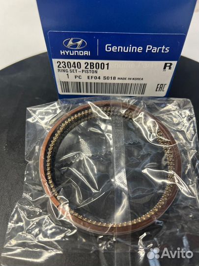 Hyundai-KIA Кольца поршневые 230402B001