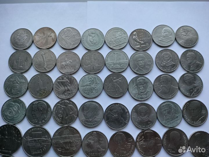 Юбилейные рубли СССР