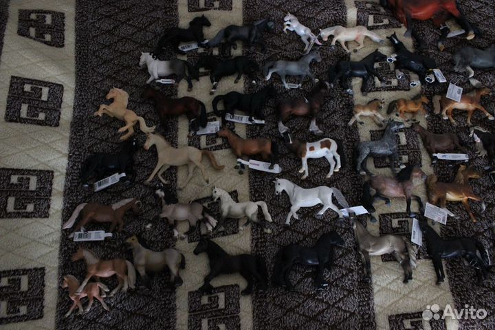 Лошади Schleich, collecta, mojo, papo