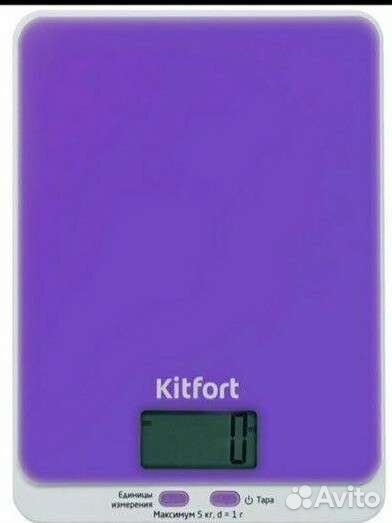 Весы кухонные электронные kitfort новые