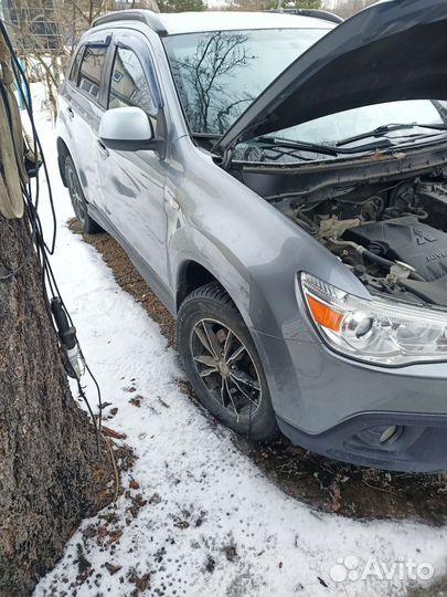 Mitsubishi ASX 1.6 МТ, 2013, битый, 100 000 км