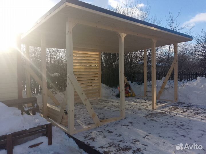 Беседка 5/3 леспром
