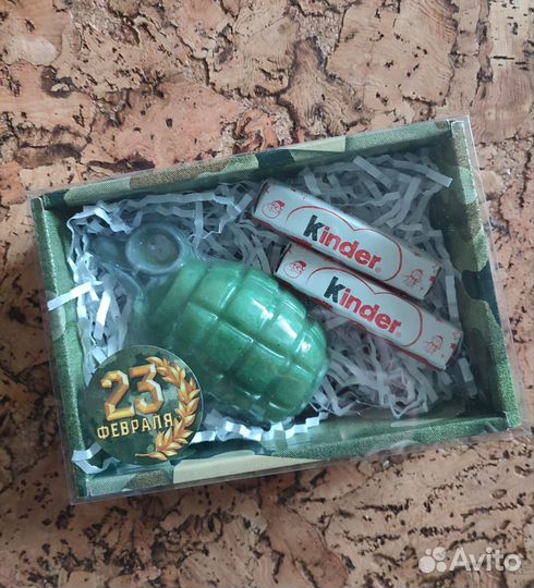 Подарочный бокс, подарок на 23 февраля, на 8 марта