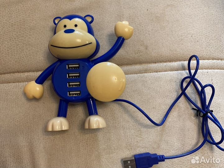 Usb концентратор 4х портовый «обезьянка»