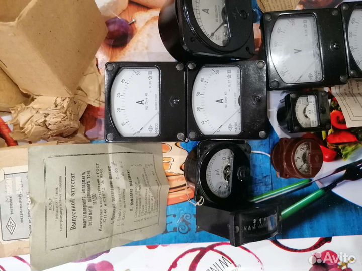 Вольтметры и амперметры СССР