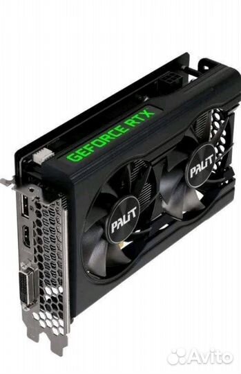 Видеокарта Palit Nvidia GeForce RTX 3050 Dual 8 Гб