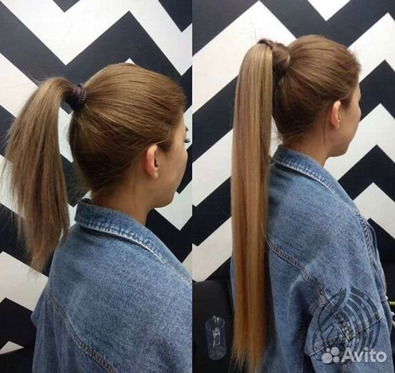 Афрорезинка, съёмный хвост