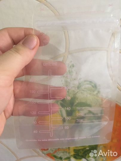 Пакеты для хранения грудного молока