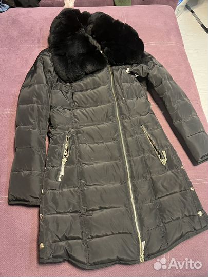 Пуховик женский размер 44 б/у