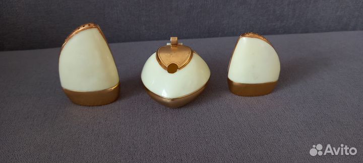 Приборы (солонки) Дулево Рига Чайка 12шт СССР