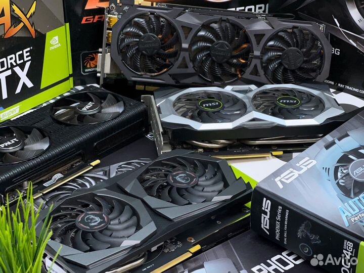 Видеокарты Продажа Обмен RTX GTX