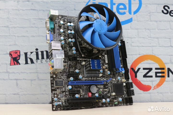 Комплект MSI 880GM-E41 + AMD Phenom II X4 955 AM3