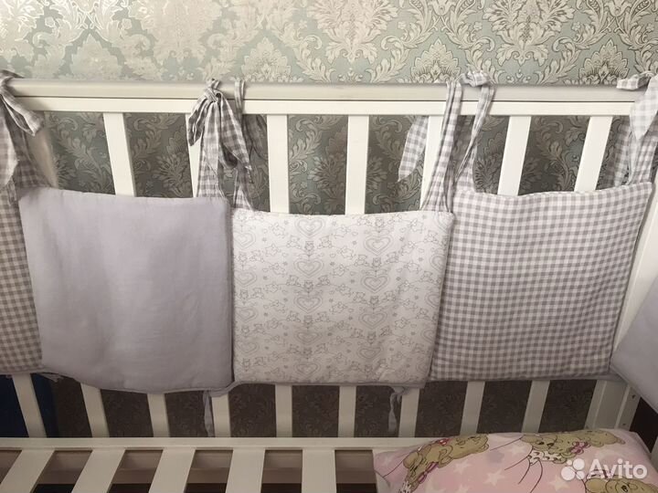 Бортики в кроватку