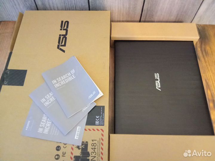 Ноутбук игровой с 2 видеокартами, 4 ядра, Asus