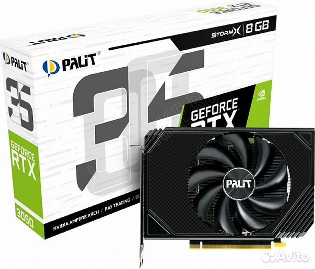 Видеокарта rtx 3050 palit Storm x (Гарантия днс )