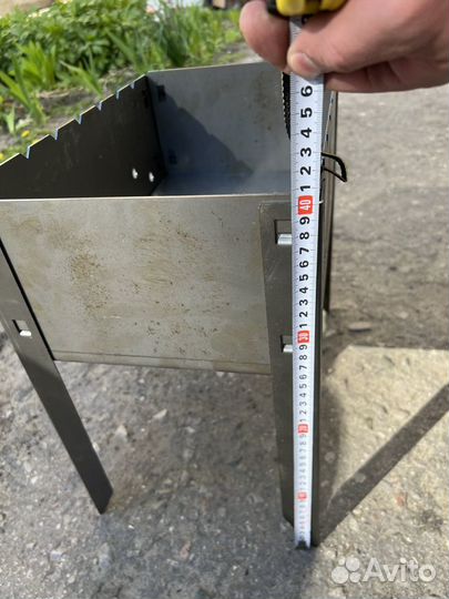 Мангал разборный 2 мм