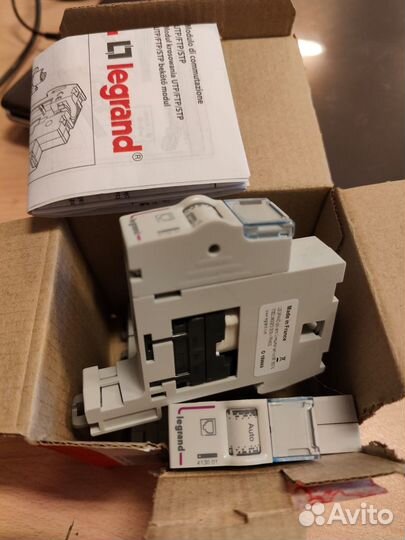 Патч-модуль RJ45 UTP Legrand