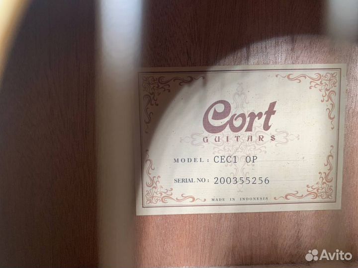 Классическая гитара Cort CEC1 OP
