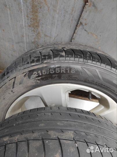 Литые Диски с резиной 215 55 18 Опель mokka