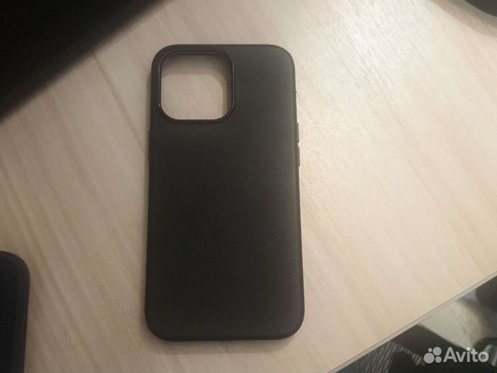 Кожаный чехол MagSafe для iPhone 13 pro