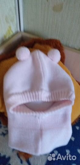 Детская шапочка-шлемик