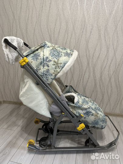 Коляска санки