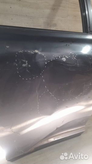 Дверь задняя правая Lexus Rx 3 С 2008 По 2015 Год