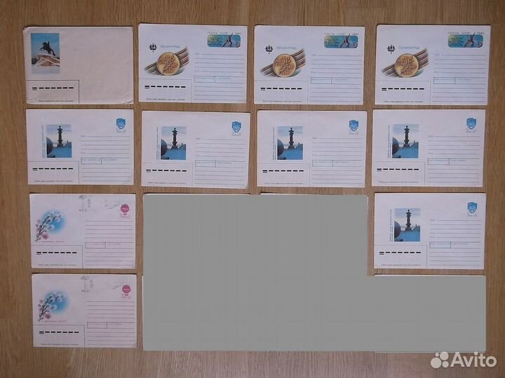 Конверты карточки открытки СССР