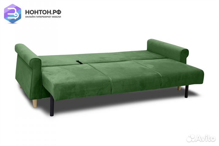 Диван тик-так Иветта зеленый