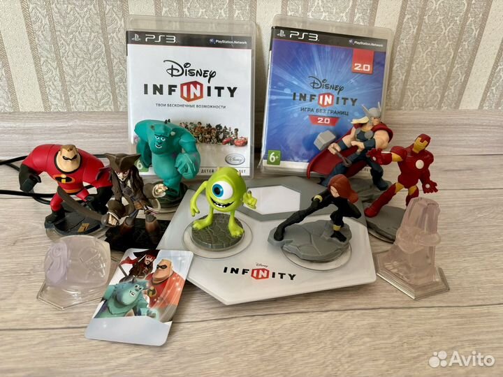 Стартовые наборы Disney Infinity 1.0 и 2.0 для ps3